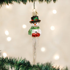 Icicle Snowman Ornament