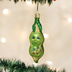 Two Peas In A Pod Ornament
