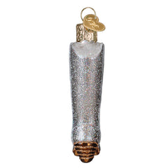 Glittered Boot Ornament