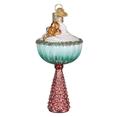 Gingerbread Glam Cocktail Ornament