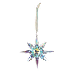 Radiant Crystal Starflake Ornament