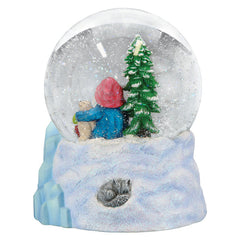 Winter Arctic Gnome Snow Globe