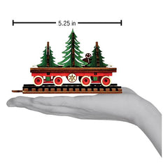 Santa's NP Express Flat Car