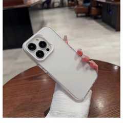 Chic Metallic Silver Phone Case | Premium Glossy Hard Shell Protective Cover - Multiple Models Available