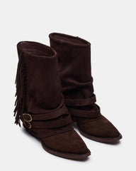 ANSEL BROWN SUEDE