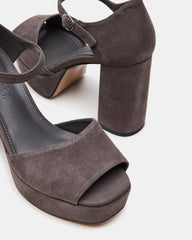 LONDON GREY SUEDE