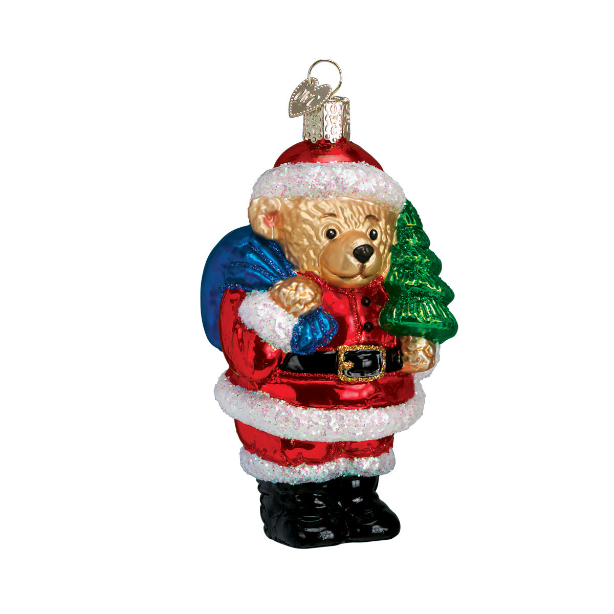 Santa Bear Ornament