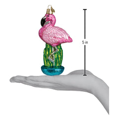 Flamingo Christmas Ornament