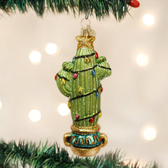 Christmas Cactus Ornament