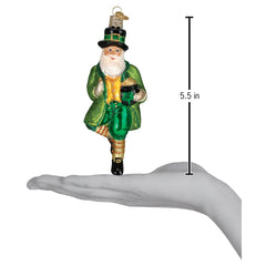 Irish Santa Ornament