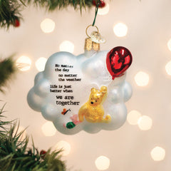 Winnie And Piglet Together Ornament