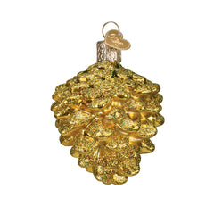 Small Gold Pine Cone