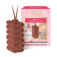Sugared Ribbon Candy Scented Ornament