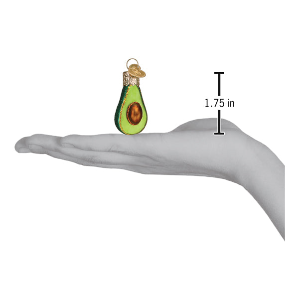 Mini Avocado Ornament