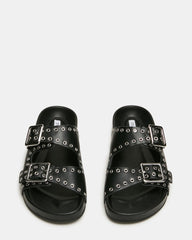 ABOTT BLACK LEATHER