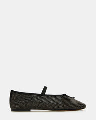 DELARA BLACK MULTI RHINESTONES