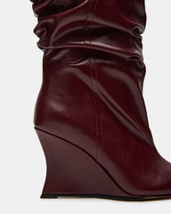 DISTORTION BURGUNDY