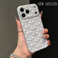 Luxury Monogram Phone Case with Big Window Camera Protection | Premium Full-Coverage Fashion Cover - Multiple Models Available